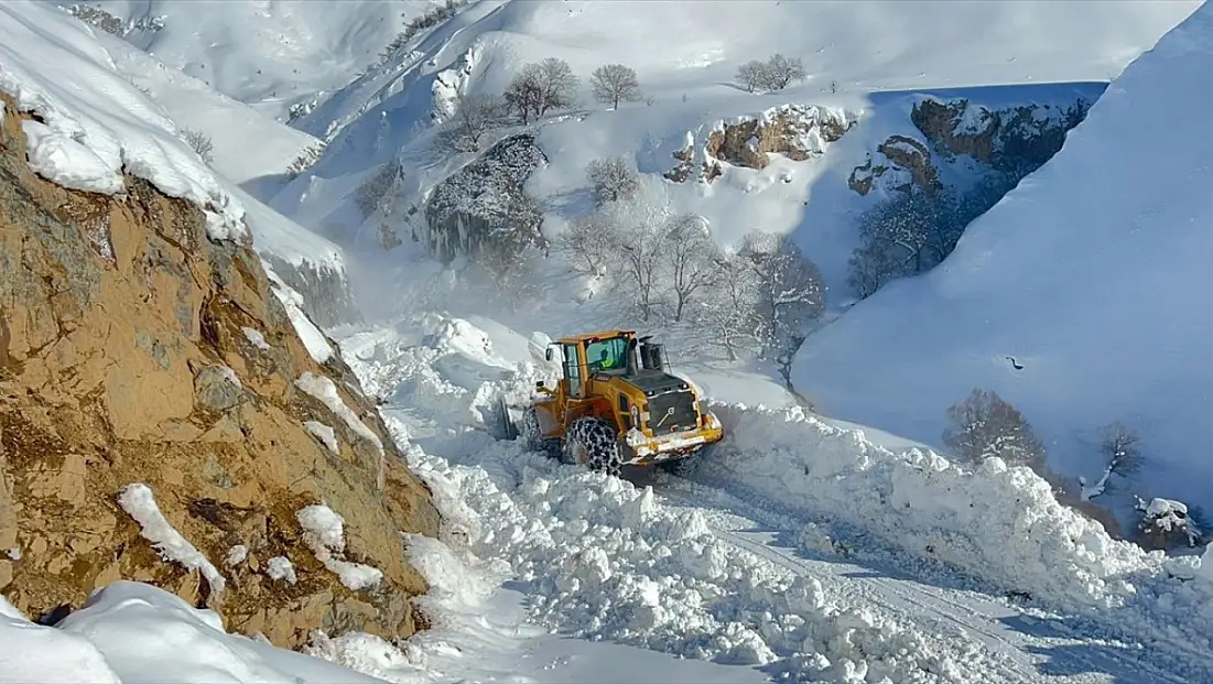 Van’dan Bitlis’e kış ulaşımı durdurdu