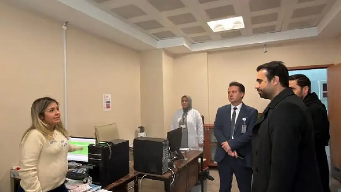 Van İl Sağlık Müdürlüğü’nden Muradiye Devlet Hastanesi’ne Değerlendirme Ziyareti