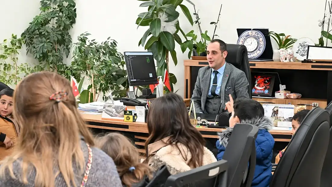 Van Özalp Çavuşlar İlkokulu Öğrencilerinden DSİ 17. Bölge Müdürlüğü’ne Eğitim Ziyareti