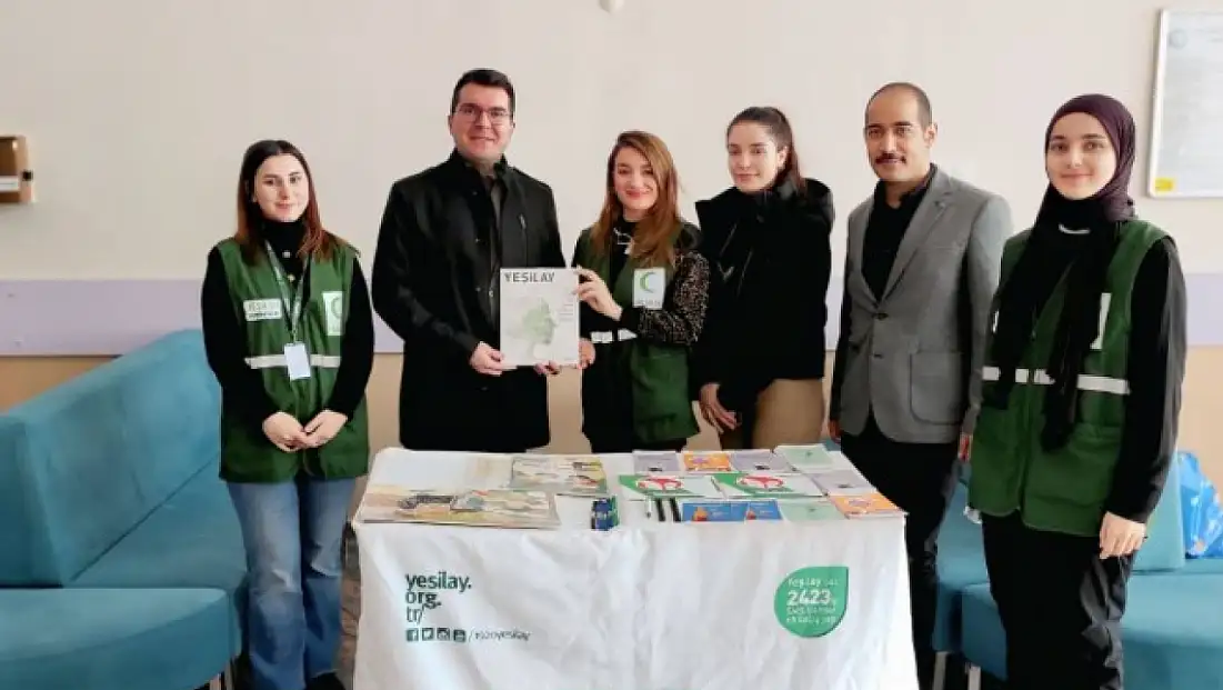 Veremle Savaş Haftası’nda Kars’ta Yeşilay’dan Anlamlı Tanıtım Çalışması