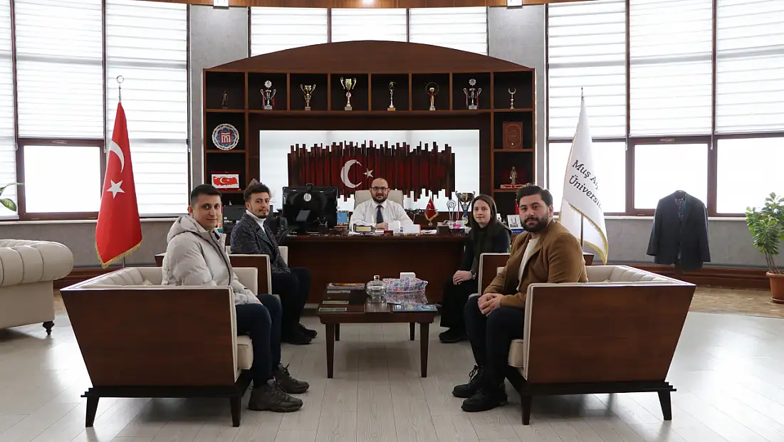 Yazılım Kulübü’nden Rektör Alican’a Ziyaret