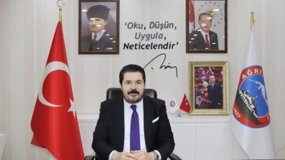 Başkan Sayan'dan anlamlı teşekkür mesajı