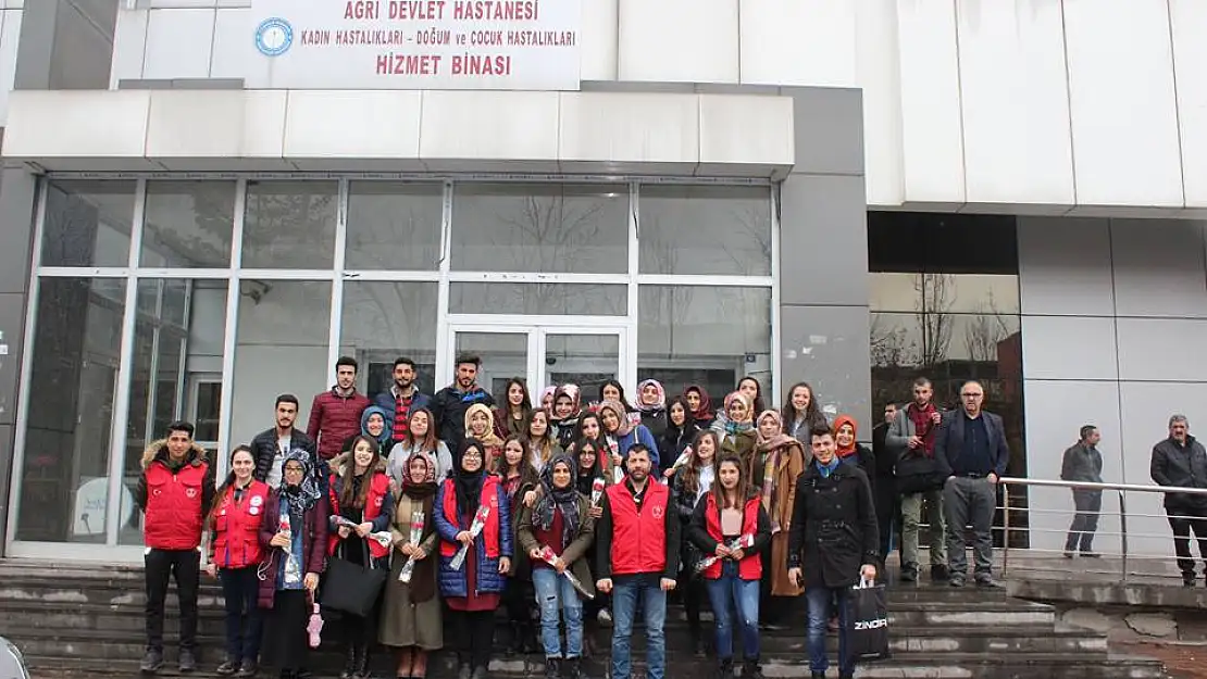 Ağrı'da hasta kadınlar unutulmadı