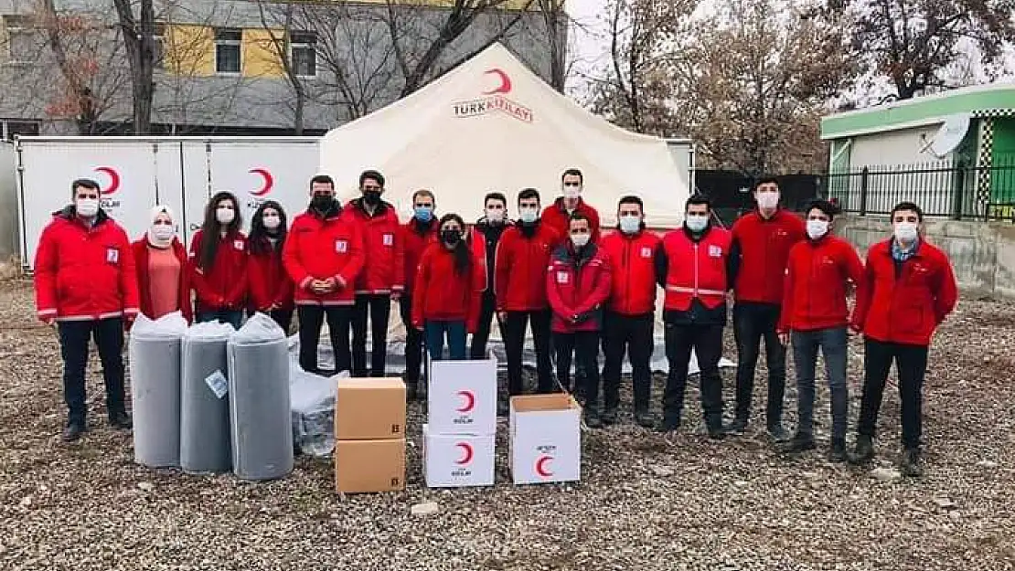 Türk Kızılay Ağrı Şubesi Afet Timleri Afete Hazır