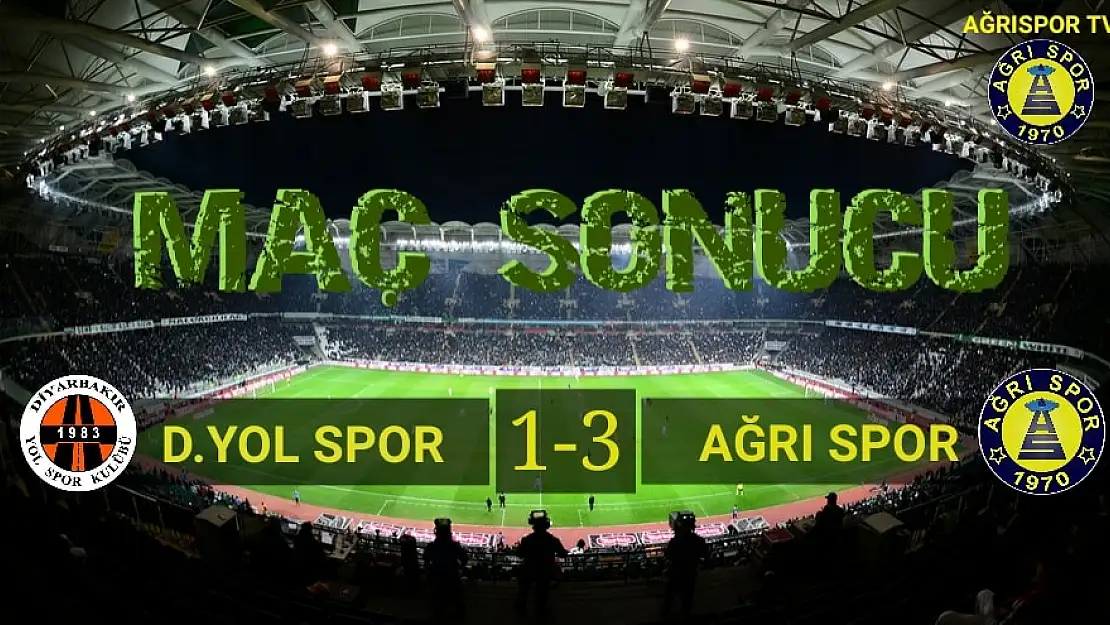 Ağrı 1970 Spor deplasmandan 3 puanla döndü