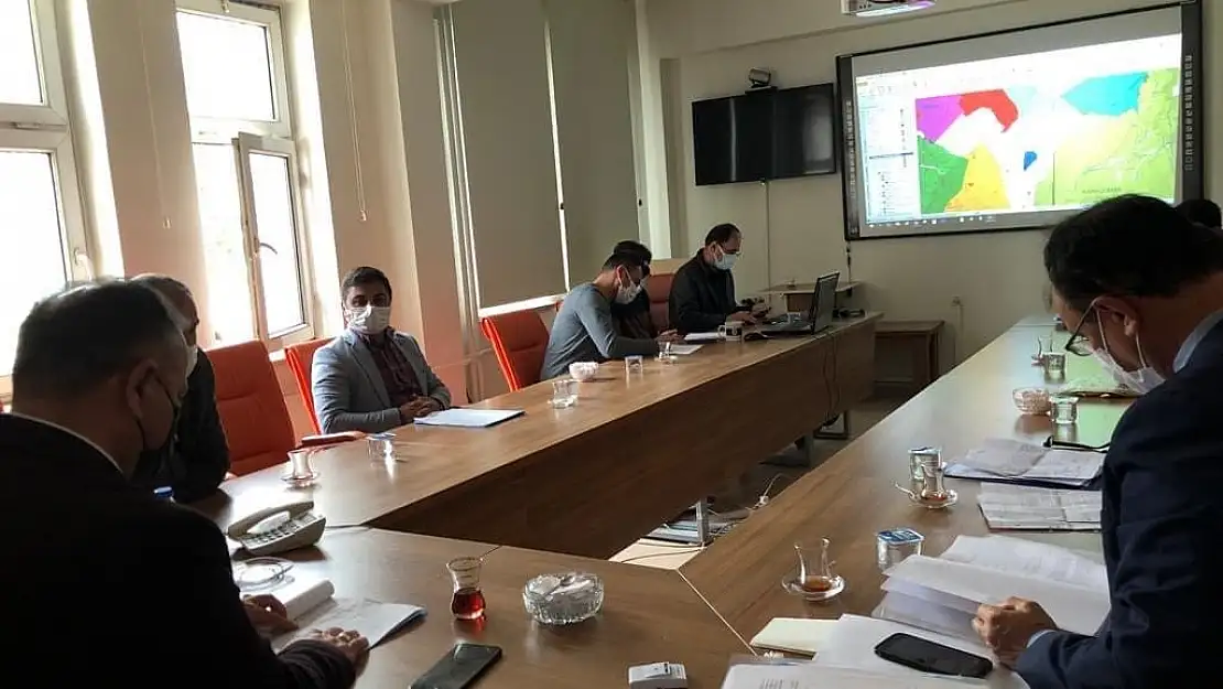 Iğdır ile Ağrı arasında bulunan sınırlar için toplantı yapıldı