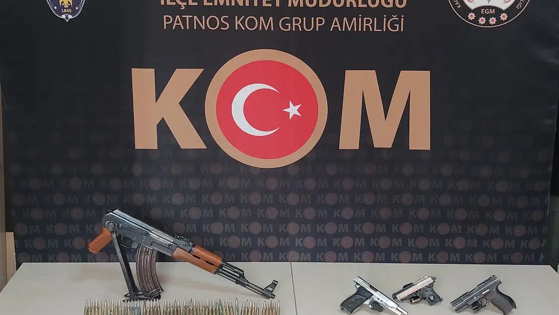 Ağrı'da silah kaçakçılığı operasyonu
