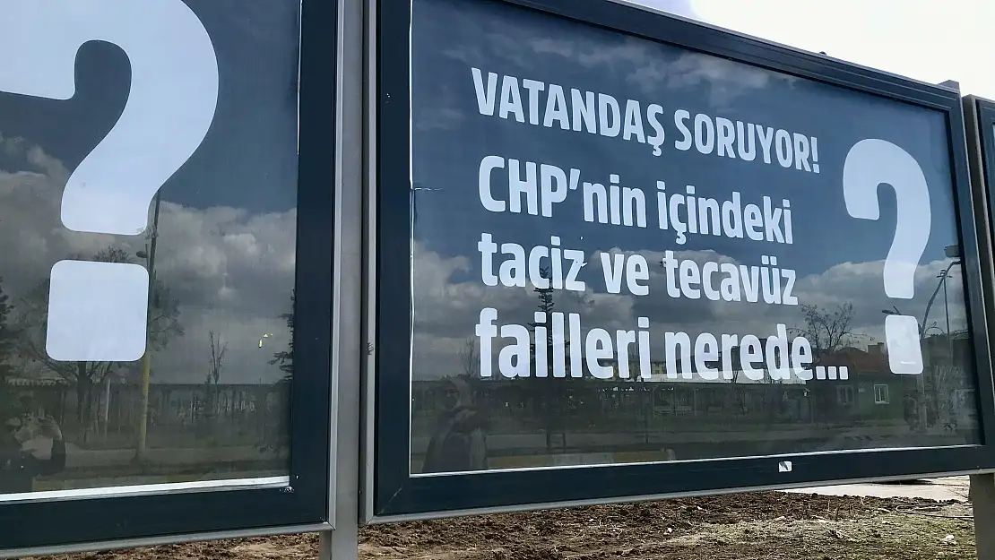 CHP'nin '128 milyar dolar nerede?' Pankartına Ağrı'dan tepki geldi