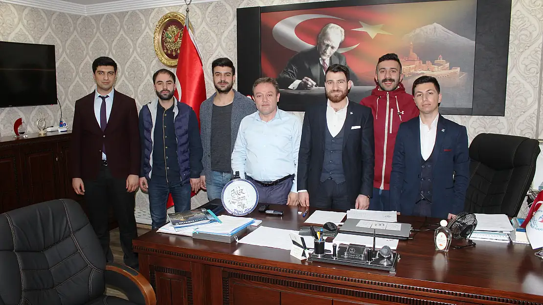 Ağrı TÜGVA'dan Gençlik Spor İl Müdürlüğüne ziyaret