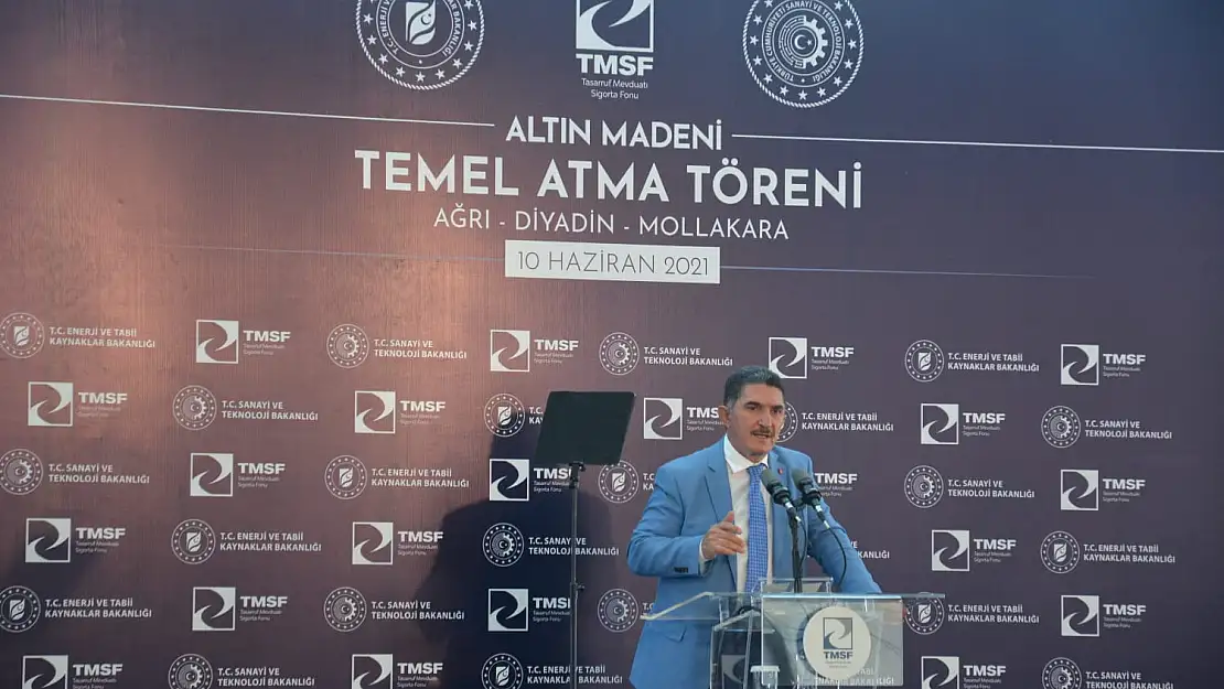 Ağrı'ya dev yatırımın temeli atıldı