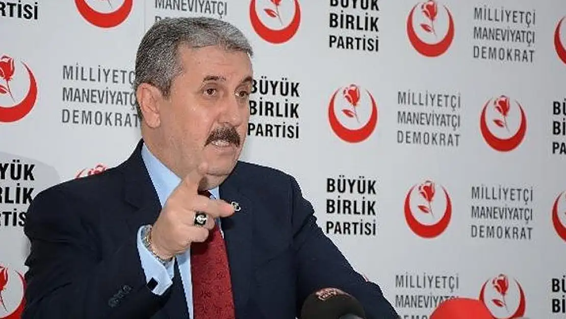 Destici 'Yüzlerce yerde destekledik onlar bir Tutak'ı vermediler'