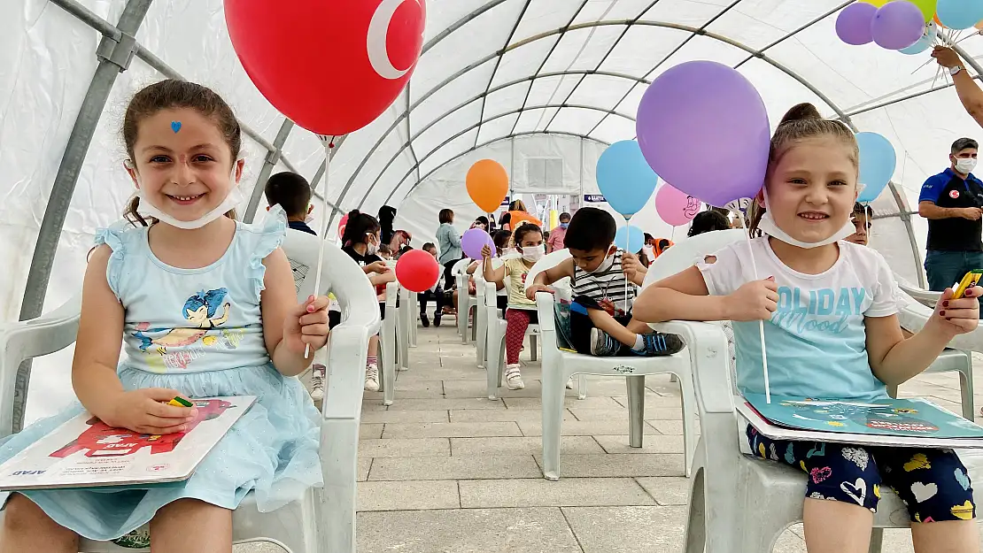 '2021 Afet Eğitim Yılı' kapsamında çocuklar bilgilendirildi