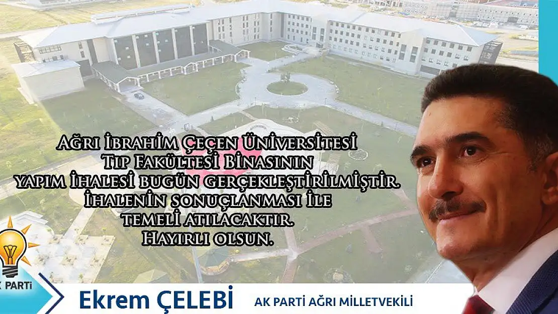 AİÇÜ Tıp Fakültesi binası yapım ihalesi yapıldı