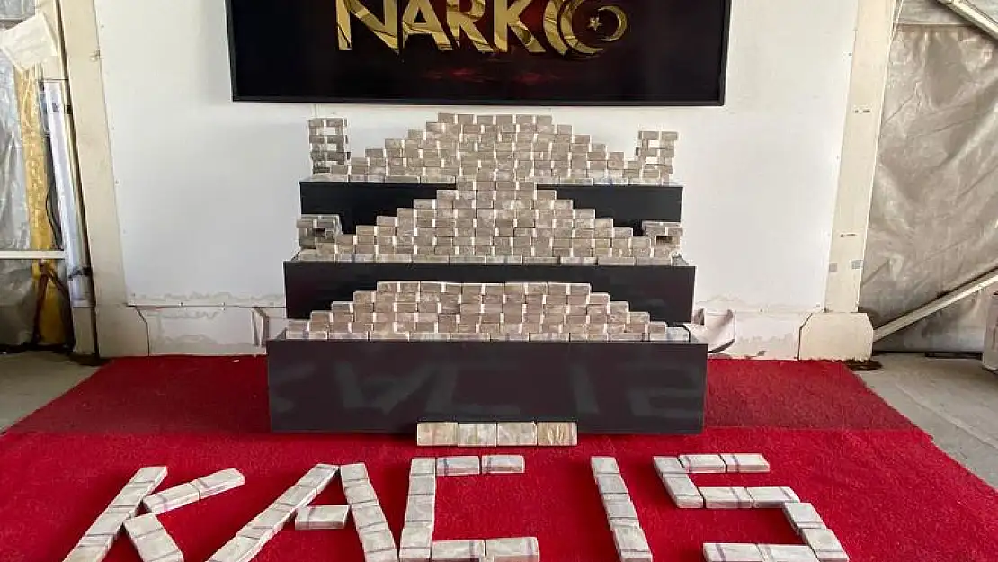 Ağrı'da 97 kilo 500 gram eroin ele geçirildi