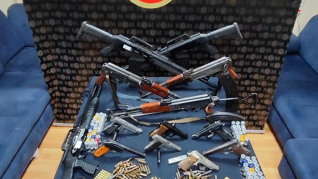 Ağrı'da silah kaçakçılarına operasyon 2 kişi tutuklandı