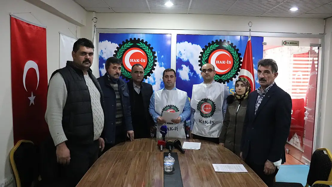 Üç işçi konfederasyonundan ortak açıklama 'Asgari Ücret İnsanca Yaşamaya Yetecek Ücret Olmalıdır'
