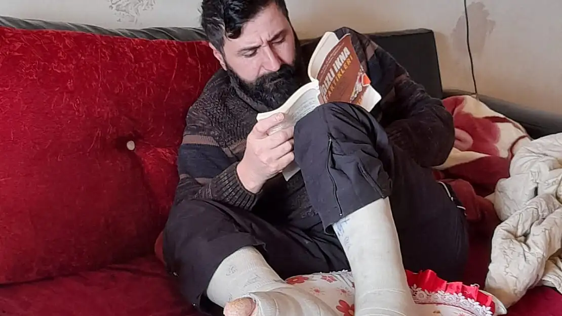 Kazakistan'da sakat kalan işçi, Ağrı'da ameliyat için mücadele ediyor