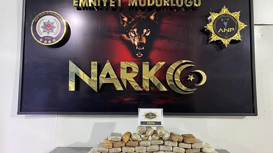 Ağrı'da uyuşturucu operasyonu
