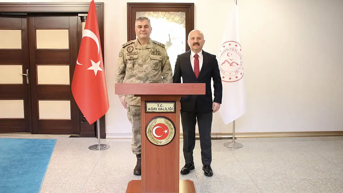 Jandarma Genel Komutan Yardımcısı Orgeneral Ali Çardakcı'dan, Vali Varol'a Ziyaret