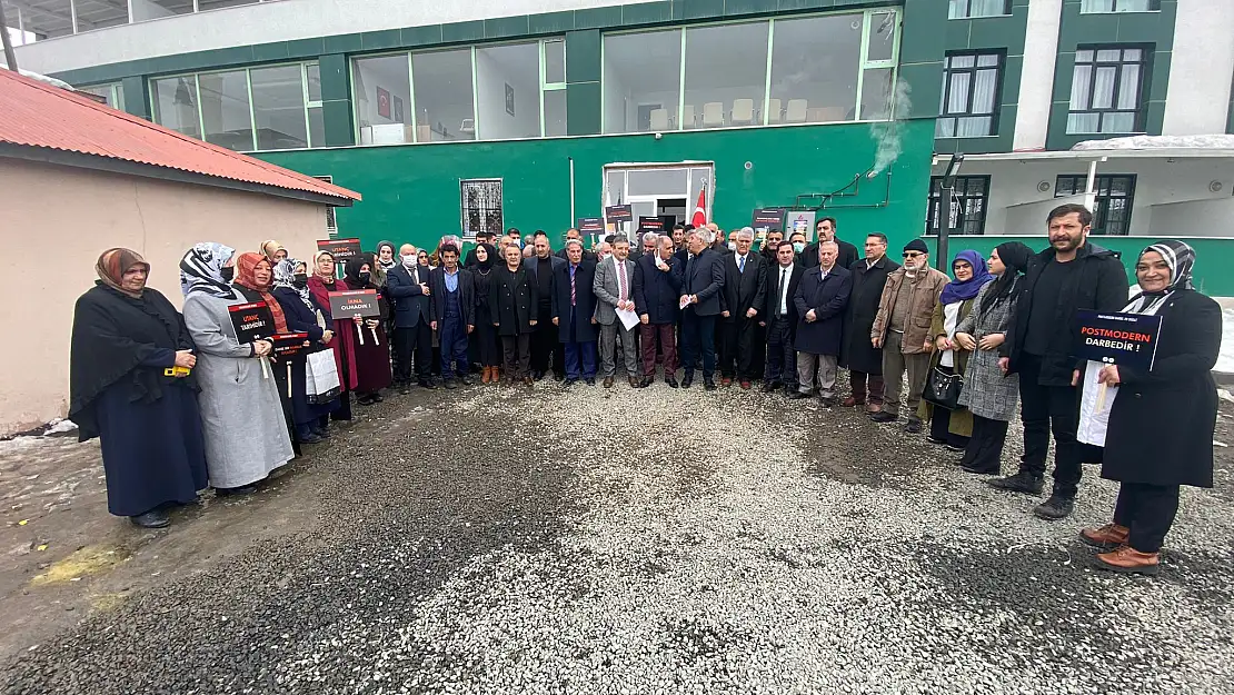 Ağrı'da 28 Şubat sürecine tepki