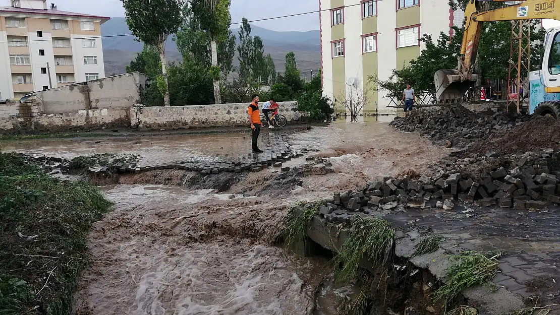 Ağrı'da sel baskını