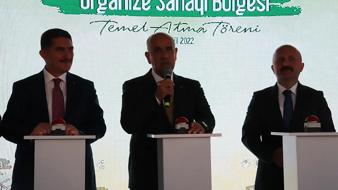 Diyadin organize sera bölgesinin temeli atıldı