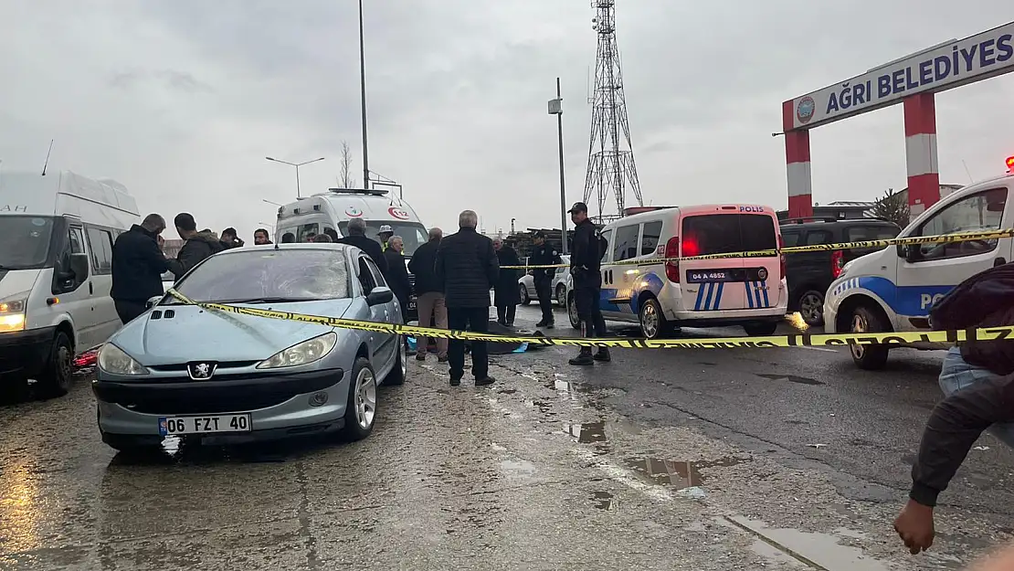 Ağrı'da otomobilin çarptığı yaya hayatını kaybetti