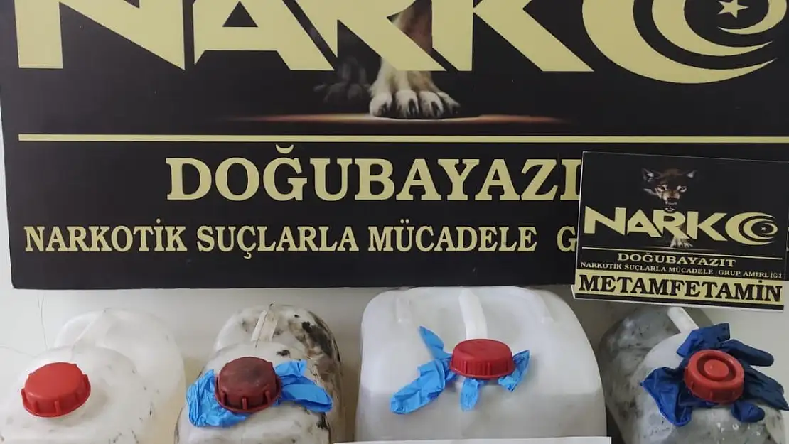 Ağrı'da 91 kilo 606 gram uyuşturucu ele geçirildi