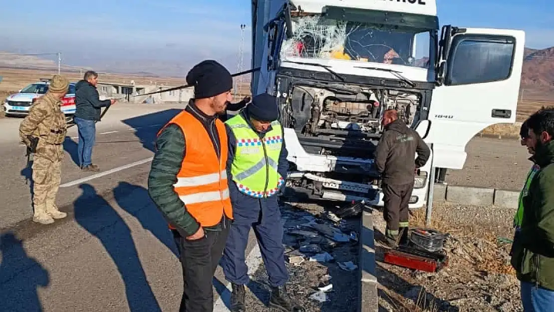 Ağrı'da kaza bir kişi hayatını kaybetti