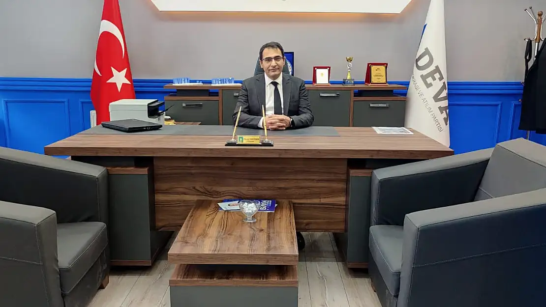 DEVA Partisi Ağrı İl Başkanı Milletvekilliği aday adaylığı için istifa etti