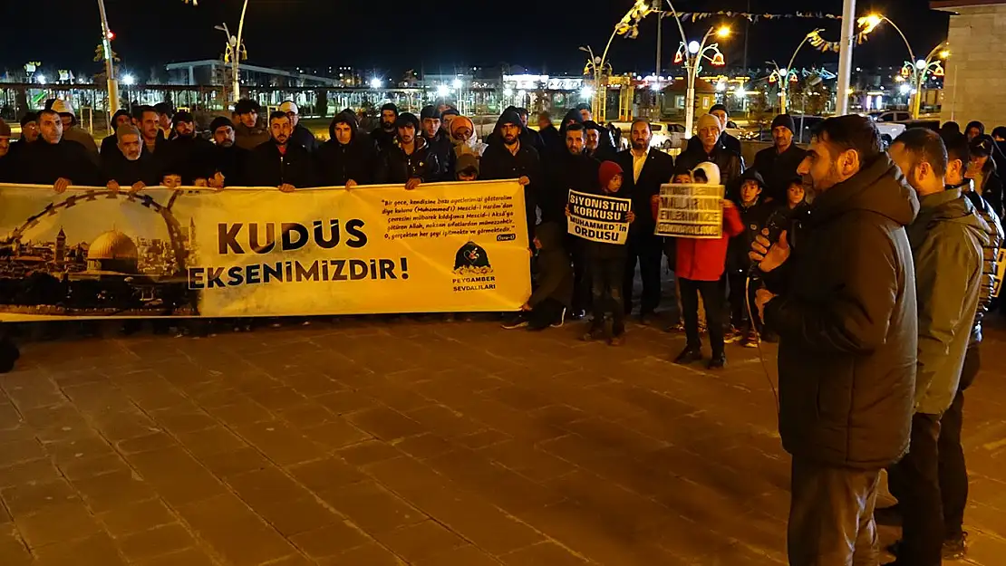 Peygamber Sevdalıları Vakfı Dünya Kudüs Gününde basın açıklaması yaptı