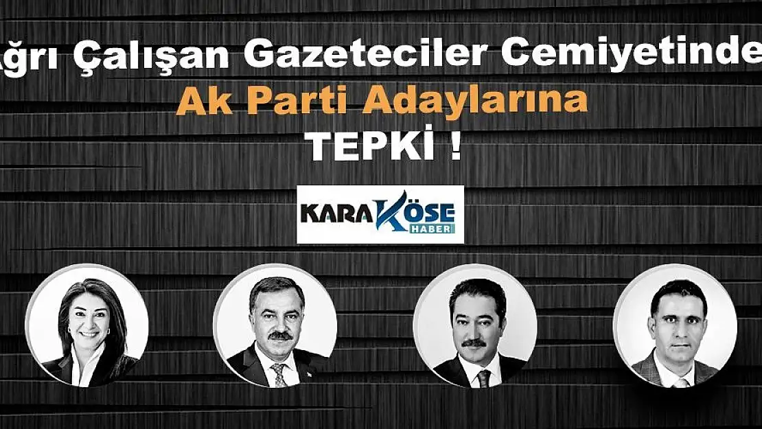 Ağrı Basınına büyük saygısızlık!