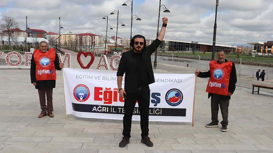 Eğitim İş Ağrı Şubesi 1 Mayıs İşçi Bayramını kutladı
