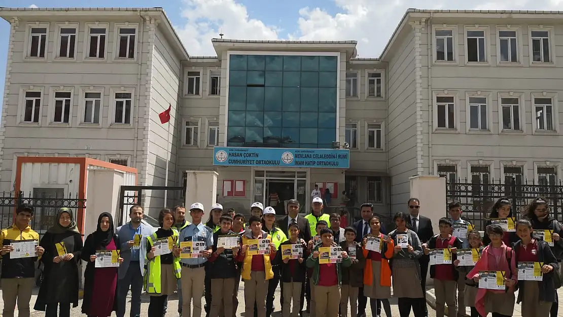 Ağrı'da öncelik hayatın, öncelik yayanın etkinliği