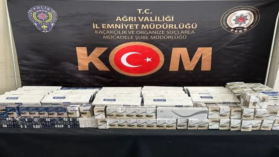 Ağrı'da ilginç kaçakçılık yöntemi polisin dikkatinden kaçmadı
