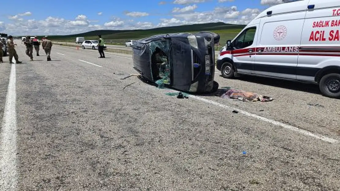 Ağrı'da trafik kazası 1 çocuk öldü, 6 kişi yaralandı