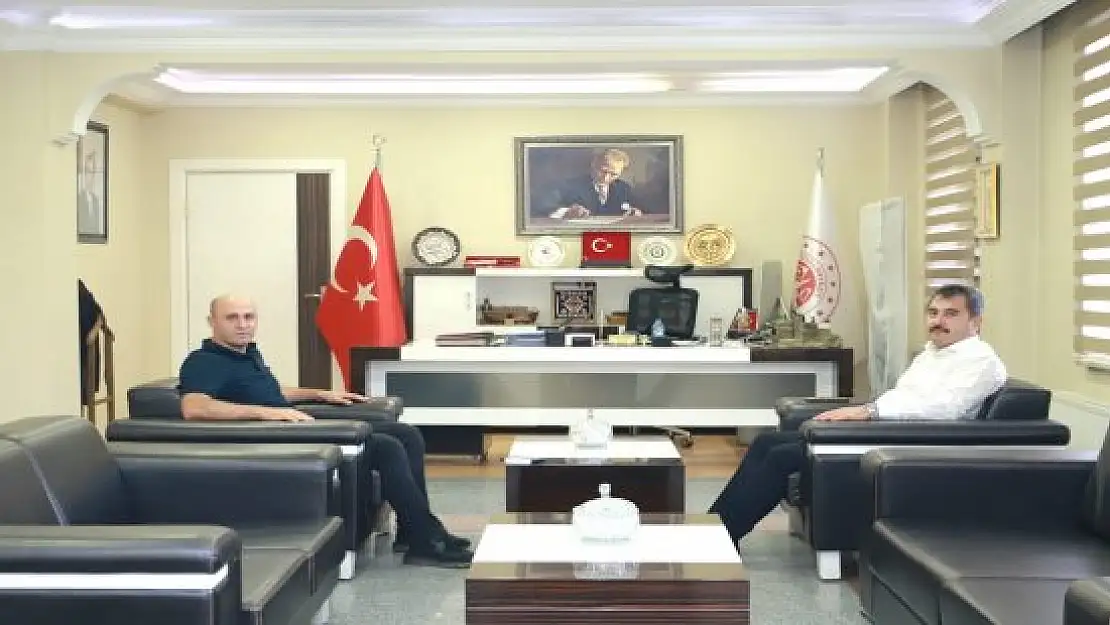Doğubayazıt'ta Başsavcı Yalçınöz'den Kaymakam Ekinci'ye veda