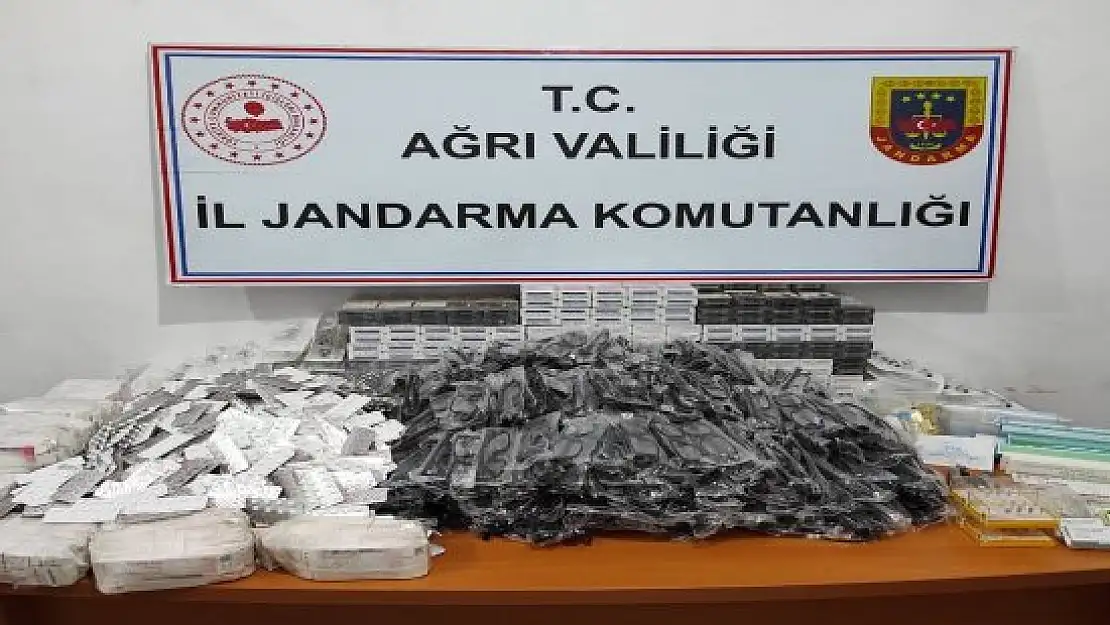 Ağrı'da kaçakçılık ve uyuşturucu operasyonu: 143 gözaltı