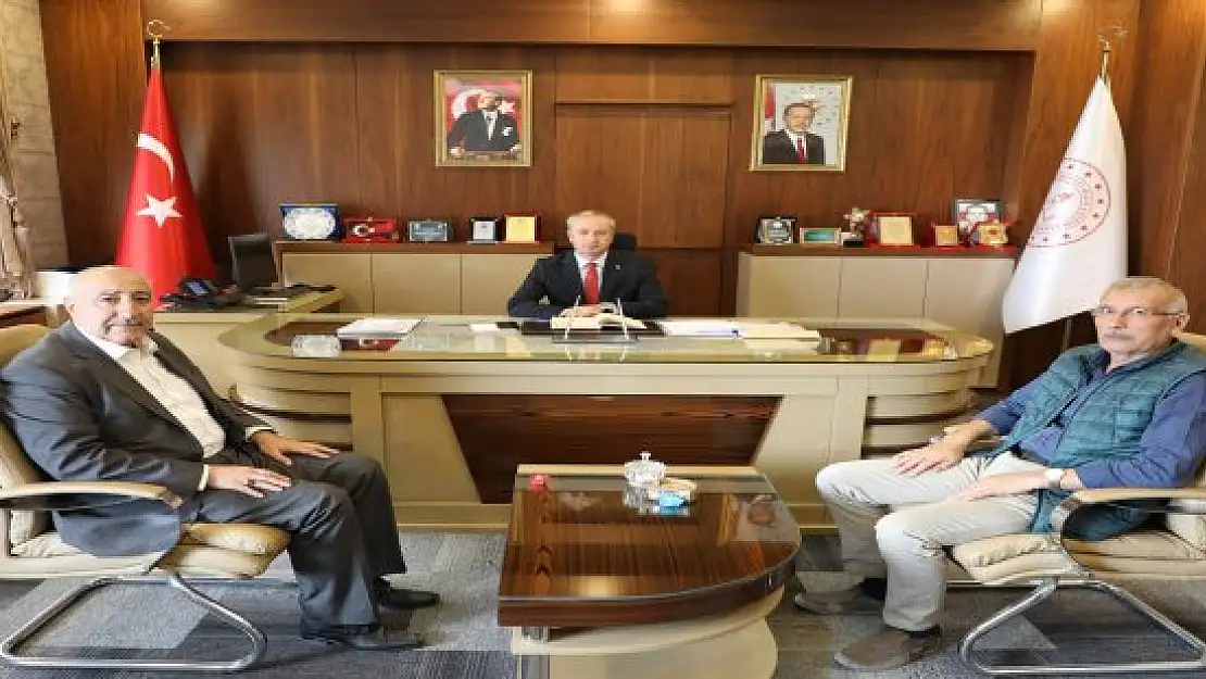 MHP Ağrı İl Başkanlığından Milli Eğitim Müdürüne Ziyaret