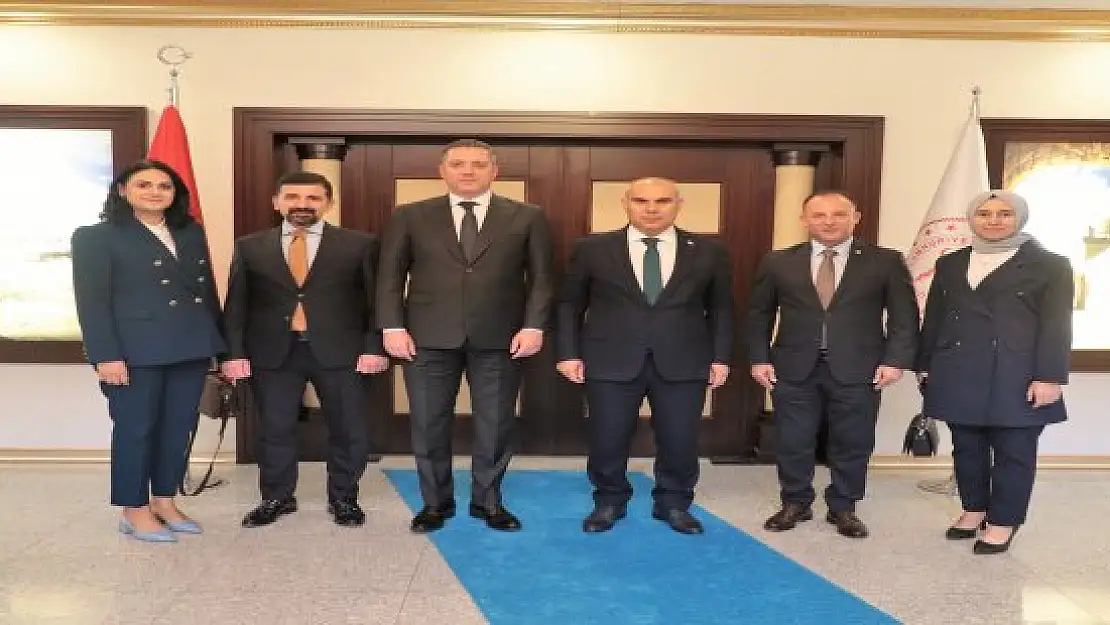 TBB Başkanı Sağkan, Ağrı Valisi Koç'u ziyaret etti