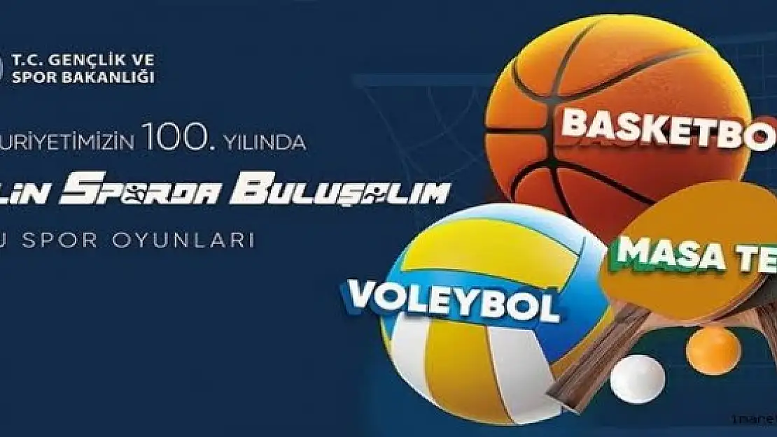 Cumhuriyetin 100. Yılında Kamu Spor Oyunları Heyecanı