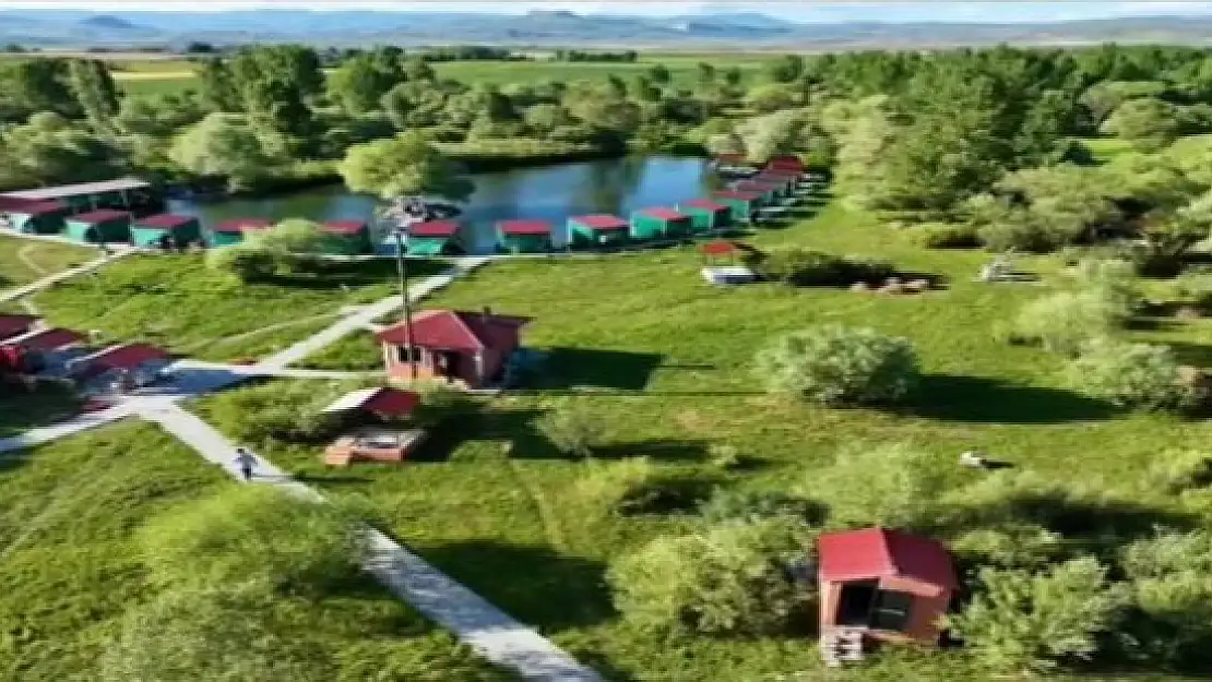 Ağrı'nın cennet bahçesi, vatandaşların gözdesi oldu