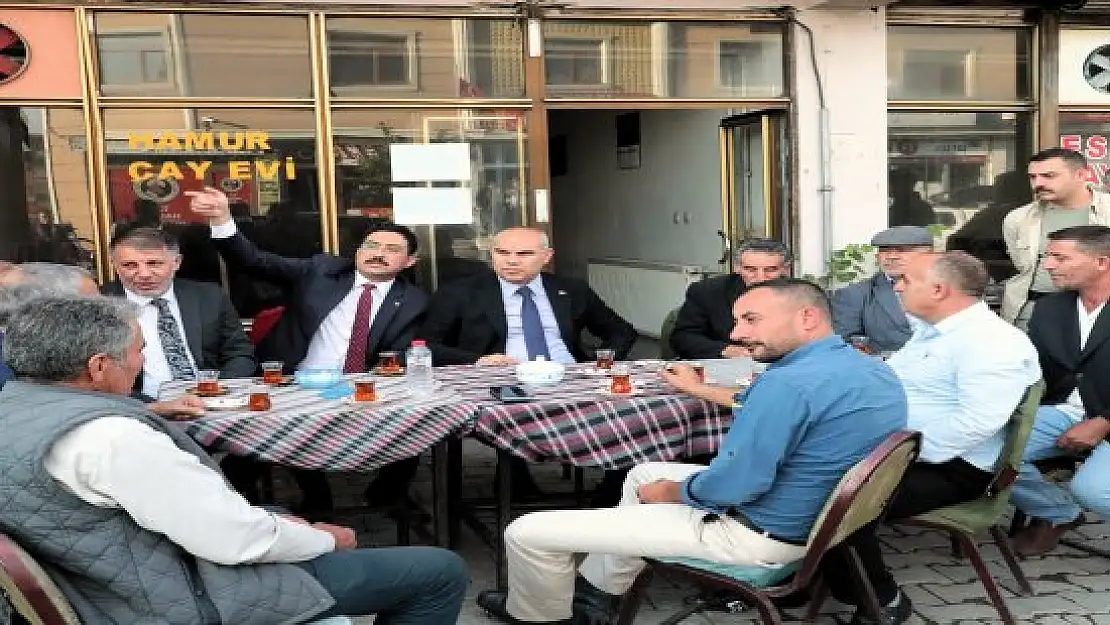 Ağrı Valisi Koç, Hamur ilçesinde ziyaret ve inceleme turu yaptı
