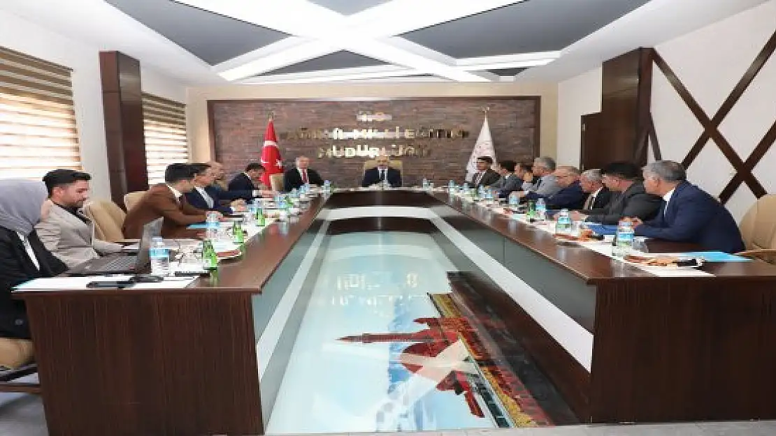Ağrı'da mesleki eğitim değerlendirme toplantısı yapıldı