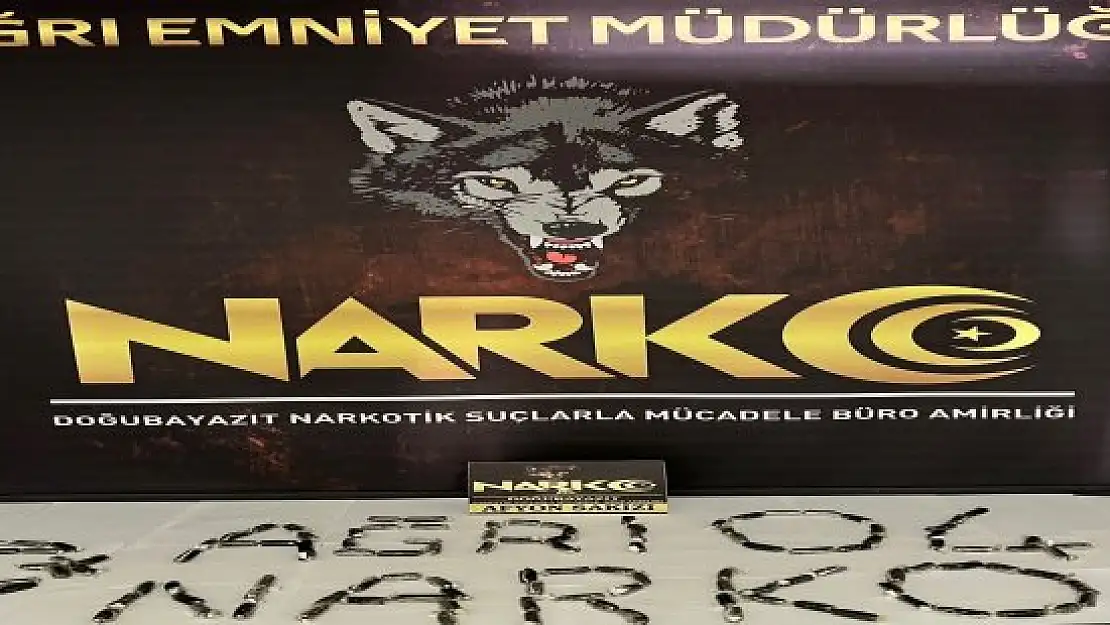 Ağrı'da uyuşturucu operasyonu: 3 gözaltı