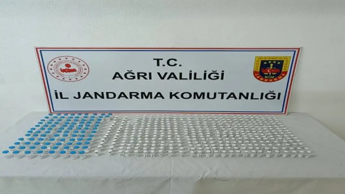 Ağrı'da 1 milyon liralık botoks kaçakçılığına operasyon