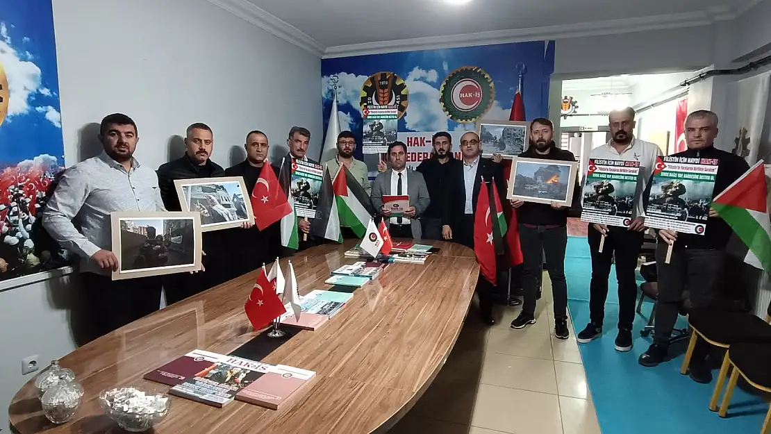 HAK-İŞ, Filistin için yardım kampanyası başlattı