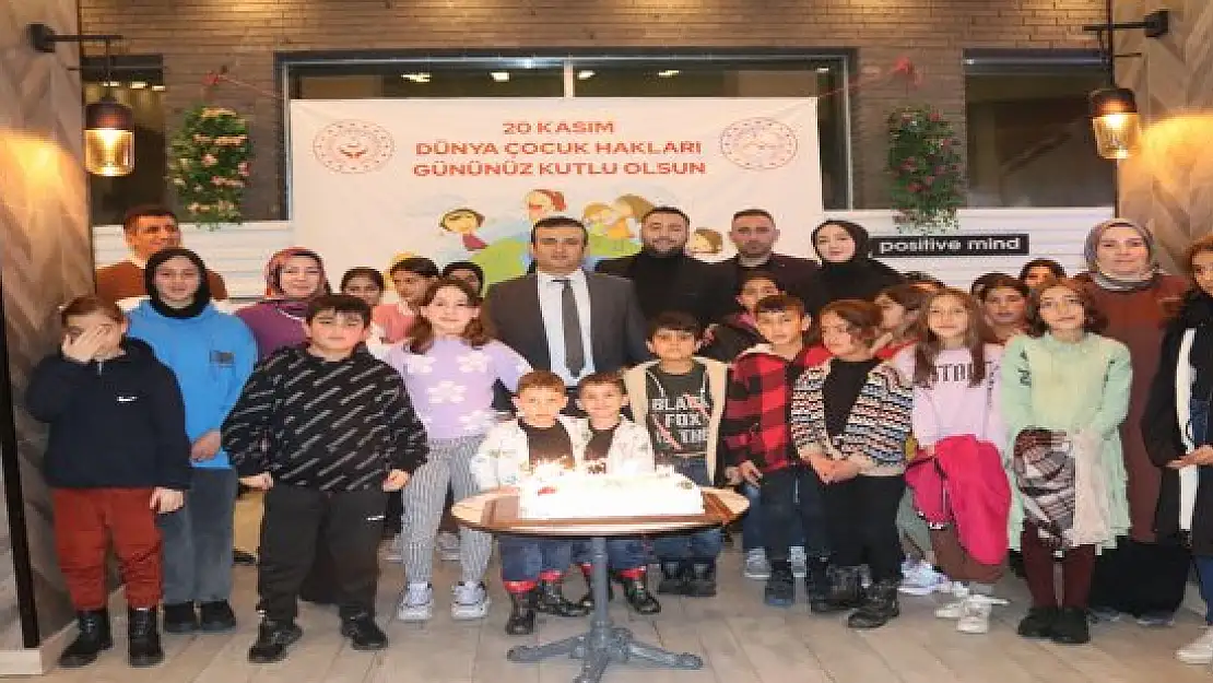 Ağrı'da SED hizmetinden yararlanan çocuklar için program düzenlendi