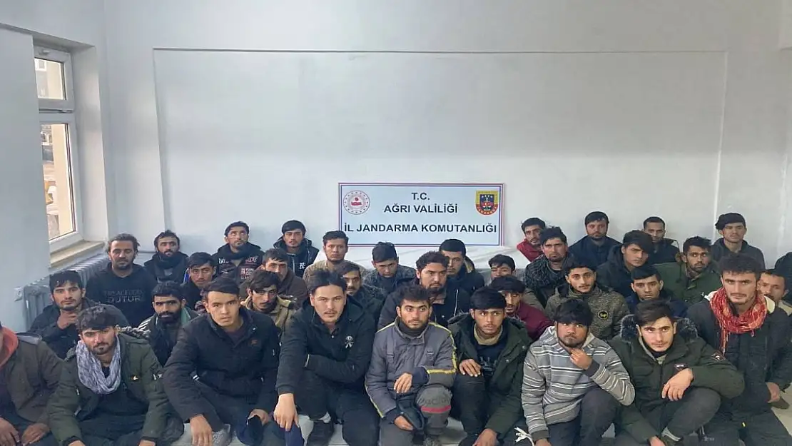 Doğubayazıt'ta 36 Afgan göçmen yakalandı