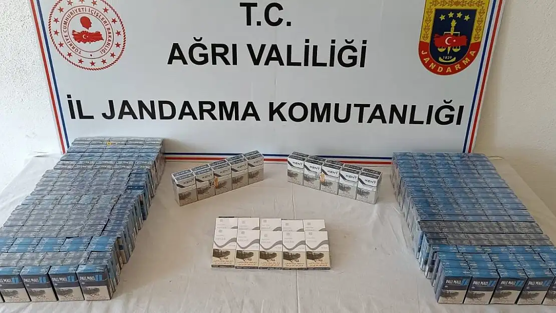 Ağrı'da kaçakçılığa geçit yok!